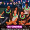 Lecute 200 Pulseras Neon Fluorescentes Luminosas Fosforecentes Glow