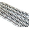 Pack of 85 Hematite Beads 6 mm x 2.5 mm