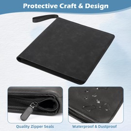 Foxegg Trading Card Binder 480 Pockets, 12 Pockets Card Binder, Side Loading Card Collection Binder, Collectible Card Albums Card Folder for MTG, TCG, Football, Sports Cards, Game Cards