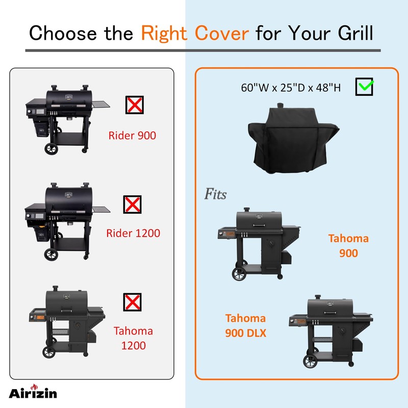 Grill Cover Replacement for Oklahoma Joe's Tahoma 900 Smoker,for 5375187P04