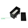 Mind Reader Anchor Collection, One Touch Straw Dispenser, Countertop Organizer,