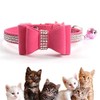kingkindshun Bling Cat Collar with Bell and Safety Clasp