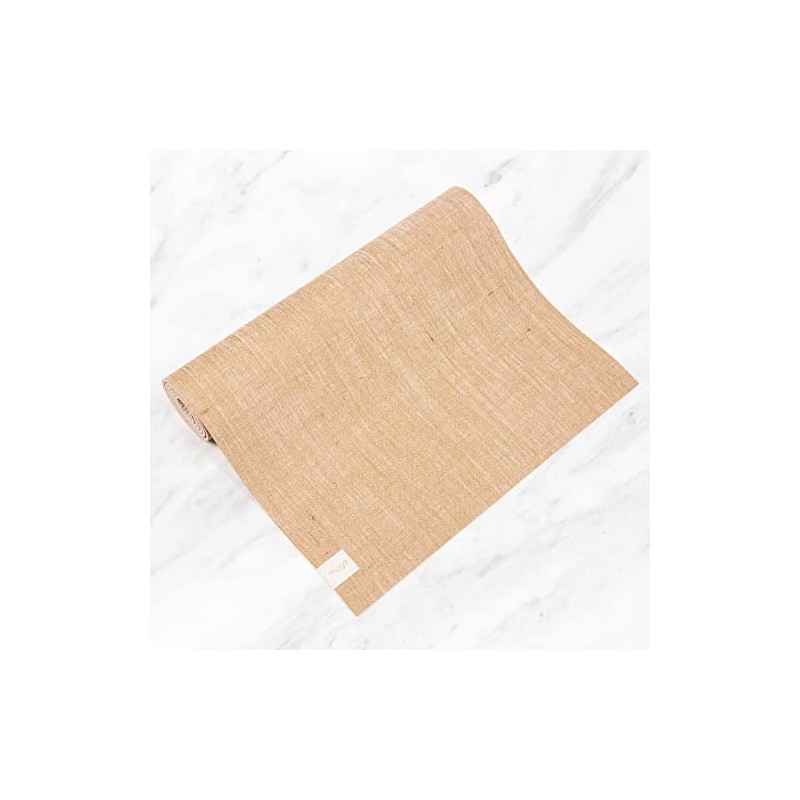 'Myga Jute Yoga Mat, High Performance Vegan Floor Exercise Mat,