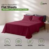 Egypto Easy Care Luxury Bedding King Size Flat Sheet –