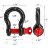 Bekith 6 Pack 1/2" D Ring Shackle 2.0 Ton (4,000