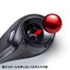 Sanwa Supply MA-WTB178BK Wireless Ergo Trackball