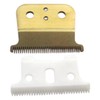 Carbon Steel Blade Trimmer Gold Replacement T-Blade for Andis T