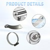 Buaak 2 Set Torque Arm Conversion Kits, Universal Torque Arm