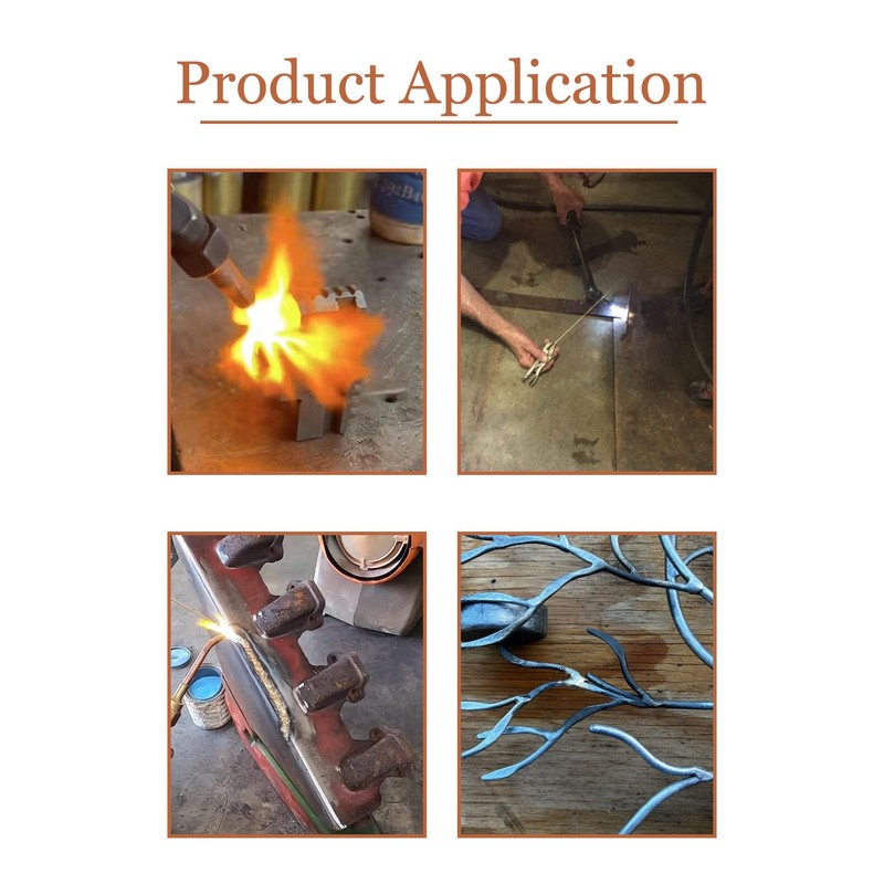 7 Rods Brazing Rods, Brass Solder, Brass Welding Rod for