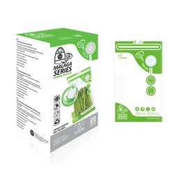 FOSA Spanish Reusable Vacuum Seal Bags – Small size 6x10 Inch, Zipper Food Storage, Home Organization, Traval, Sanck outdoor, 20 Pack