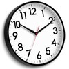 AKCISOT 16 Inch Wall Clock Large Silent Non-Ticking Wall Clocks