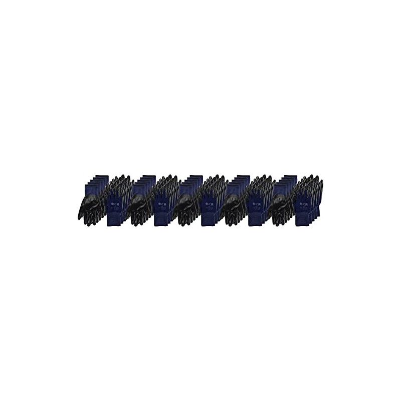 Kokos Nobuoka Z88 Nitrile Back Gloves L Navy Z-88, navy