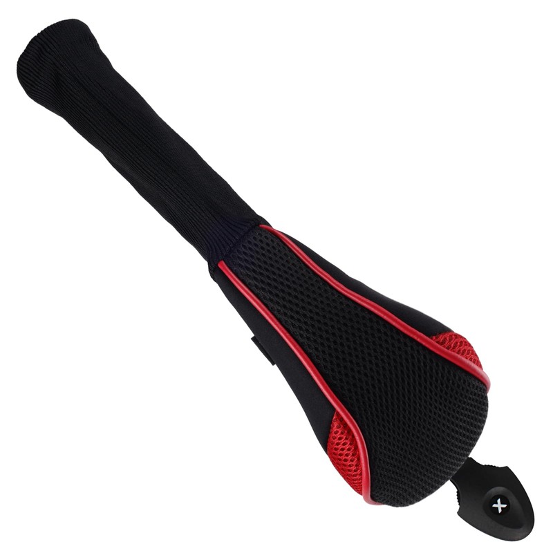 Andux Long Neck Golf Hybrid Club Headcovers with Interchangeable Number