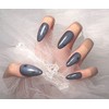 [In-store special discount]Y2K airbrush star point handmade nail - Coffin