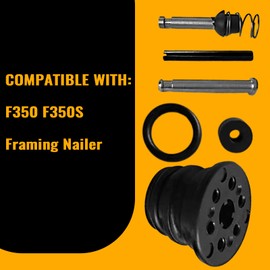 F350S Rebuild Kit,compatible with Paslode Framing Nailer Parts for F350S F350 Framing Nailer Replacement Parts 219224 Trigger Valve Contain 402669 Pin Fastens Trigger 402668 Retaining Ring