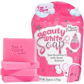 You Glow Babe Beauty White Soap Bars (70g x 5) Sea Buckthorn with Snail Extract