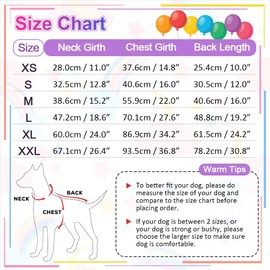 Dog Birthday Party Decoration Set Supplies - Birthday Bandana, Sweater & Party Hat Gift for Small, Medium & Extra Large Dogs Girl and Boy