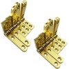 Rddconkit 10 Pcs 90 Degree Hinges Wooden Box Gift Wine