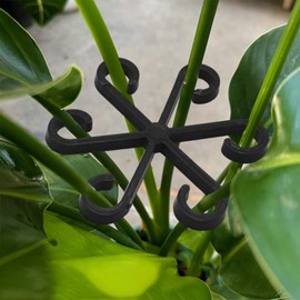 Pack of 12 Perennial Plant Holders, Plant Stem Holder, Plant Support, Shrub Holder, Plant Clips, Plant Support, for Monstera Climbing Stand and Alocasia, Tomato Hydrangea