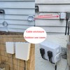 Guangstar Waterproof/Bugproof IP65 Universal Reserved Holes Electrical Junction Box, ABS