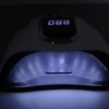 LED Nail Lamp 4 Timers Handheld with Removable Bottom Plate