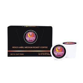 Rebirth Coffee Gold Label Medium Roast Coffee K-Cup Compatible Pods (12 Count) Single Serve Cups