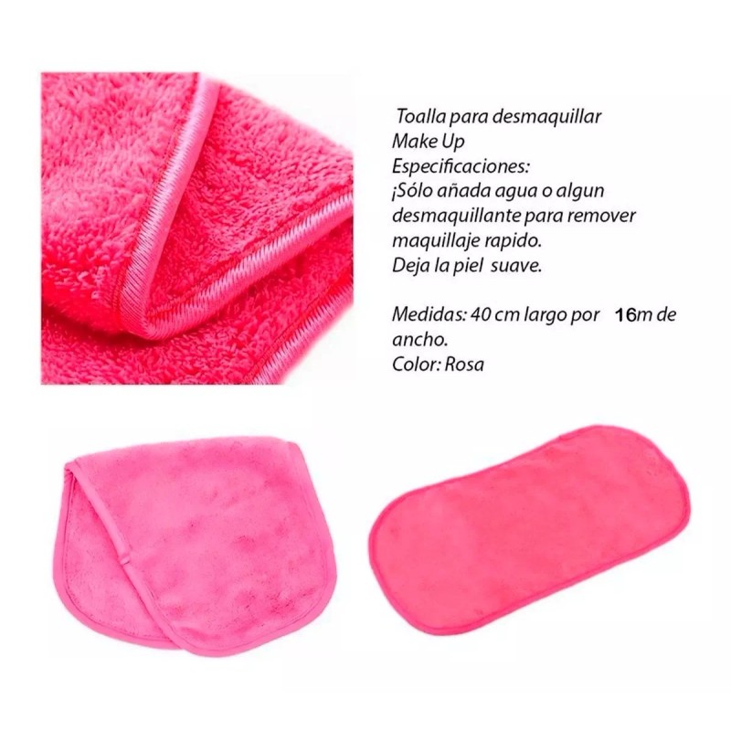 Make Up Toalla Make Up Remover Desmaquillante Reutilizable Suave