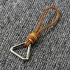 Tanjun Key Chain, Keyring, Simple, Genuine Leather, Leather, Belt Loop,