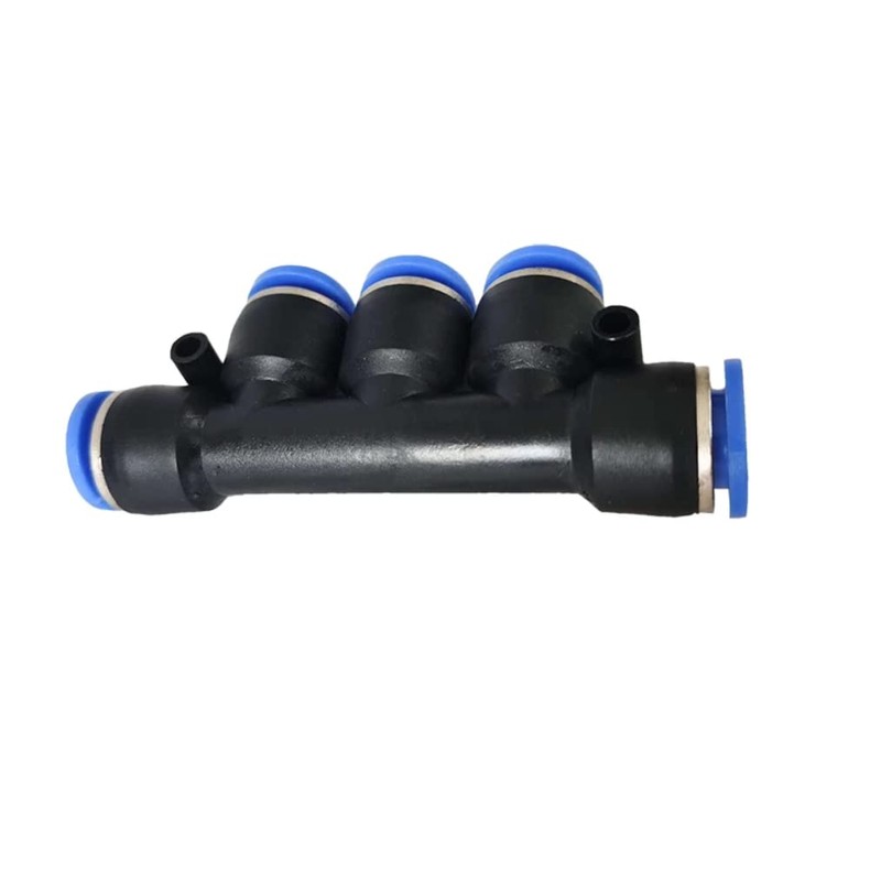 IQS Pneumatic Multiple Compressed Air Connector T-Multiple Distributor with 5