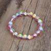 C·QUAN CHI Women Stretch Bracelet Moonstone Beaded Bracelet Good Luck