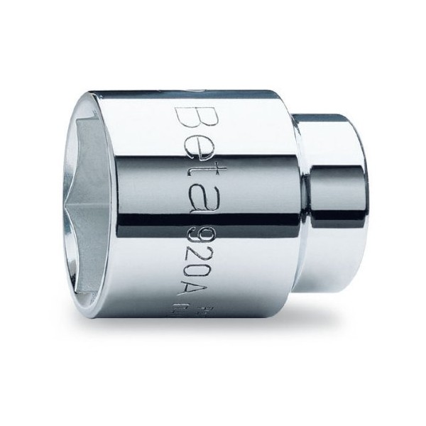 Beta 920A 21mm 1/2" Drive Socket, 6 Point, with Chrome