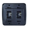 RV Designer S523, Contoured Wall Switch, Includes Base and Bezel,