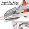 TOPROAD Miter Shears, Multi Angle Scissors, Adjustable at 45 to