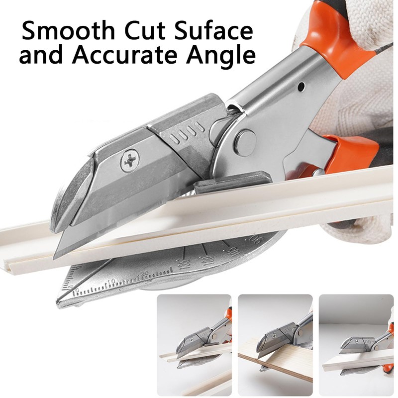 TOPROAD Miter Shears, Multi Angle Scissors, Adjustable at 45 to