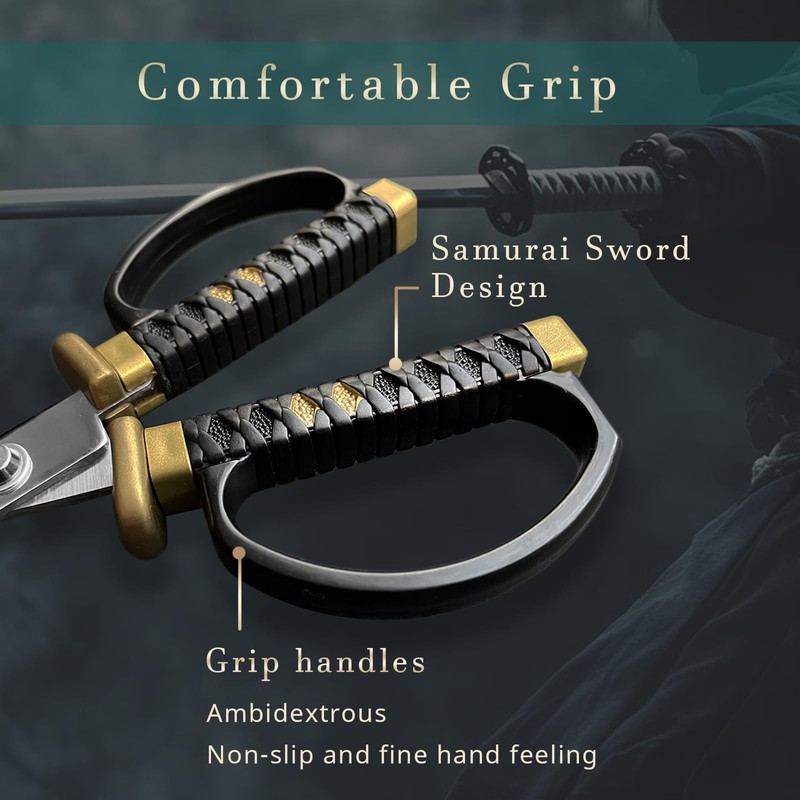 Japanese Samurai Scissors – Katana Inspired Decorative Shears for Office