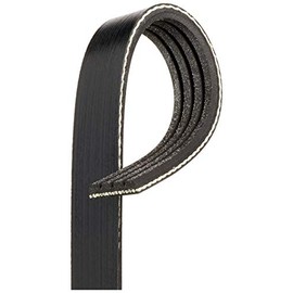 Gates K040347RPM RPM High Performance Micro-V Serpentine Drive Belt, Black
