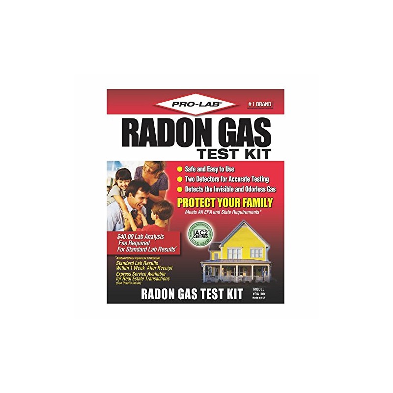 Pro-Lab Radon Gas Test Kit
