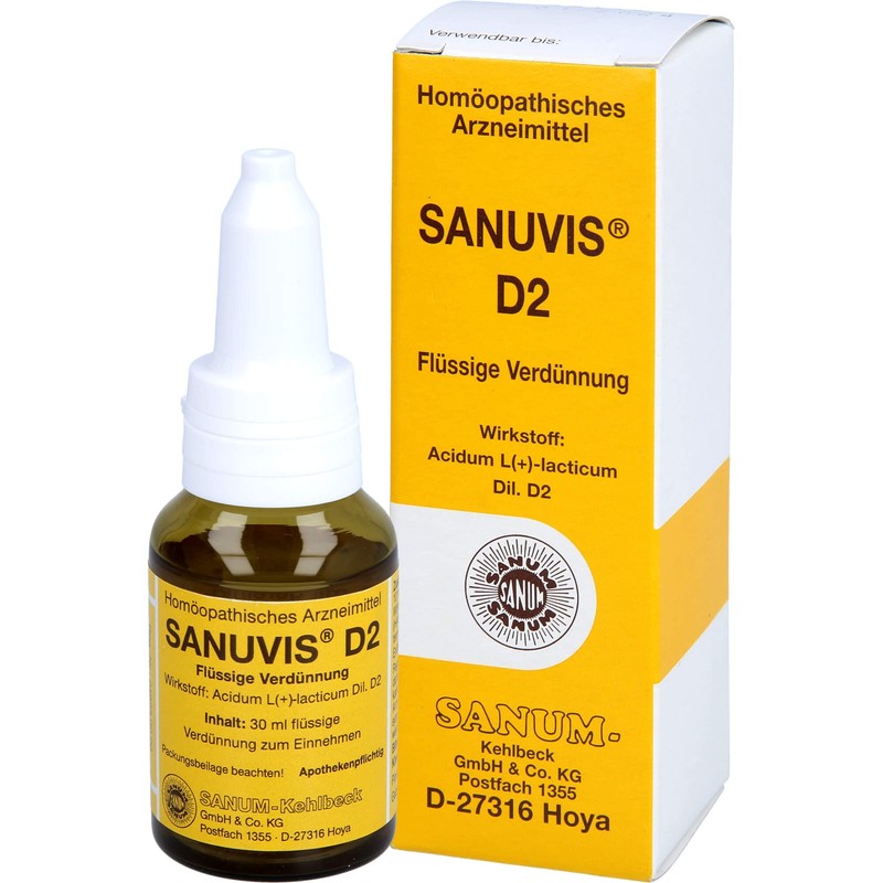 SANUVIS d 2 drops 30ml
