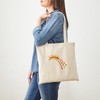 CafePress Let Love Grow Tote Bag Reusable Natural Beige Canvas