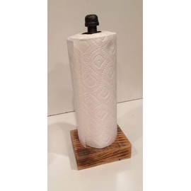 Barnwood Industrial Rustic Urban Pipe Paper Towel Holder