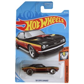 Hot Wheels '68 Copo Camaro, Muscle Mania 6/10 [Black] 181/250