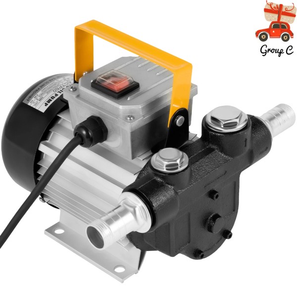 Unbranded 110V 550W Electric Oil Pump - Self-Priming, 60L/Min Flow