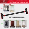RHINOSPORT Door Pull Up Bar 70-92cm No-Screw Home Gym