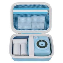 Funda de cámara de impresión instantánea para niños para Dylanto/para ESOXOFFORE/para VTech KidiZoom PrintCam/Creator Cam/para Goopow/para GKTZ/para FUNKAM/para Agoigo cámaras de video digital