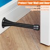 Chumia 36 Pieces Spring Door Stopper with Rubber Bumper Flexible