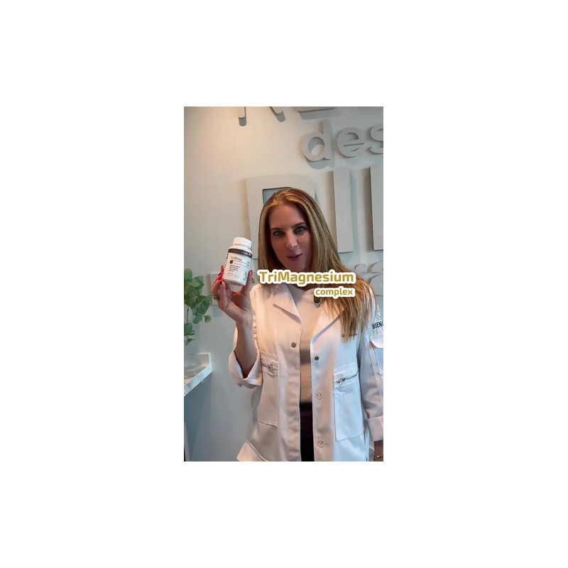 Healthaddiction Magnesio Complex Trimagnesium Suplemento Alimenticio Bisglicinato Malato Taurato Vitamina