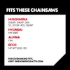 Oregon ControlCut Chainsaw Chain for 18-Inch (45cm) Bar -72 Drive