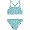 Playshoes Girls' Two-Piece Bikini, Flowered, 146 - 152