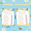 Baby Game Cards, Bee Themed Find Who Mom Or Dad