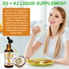 Vitamin D3 K2 Liquid Supplement 60ml | 2-in-1 Supplement |